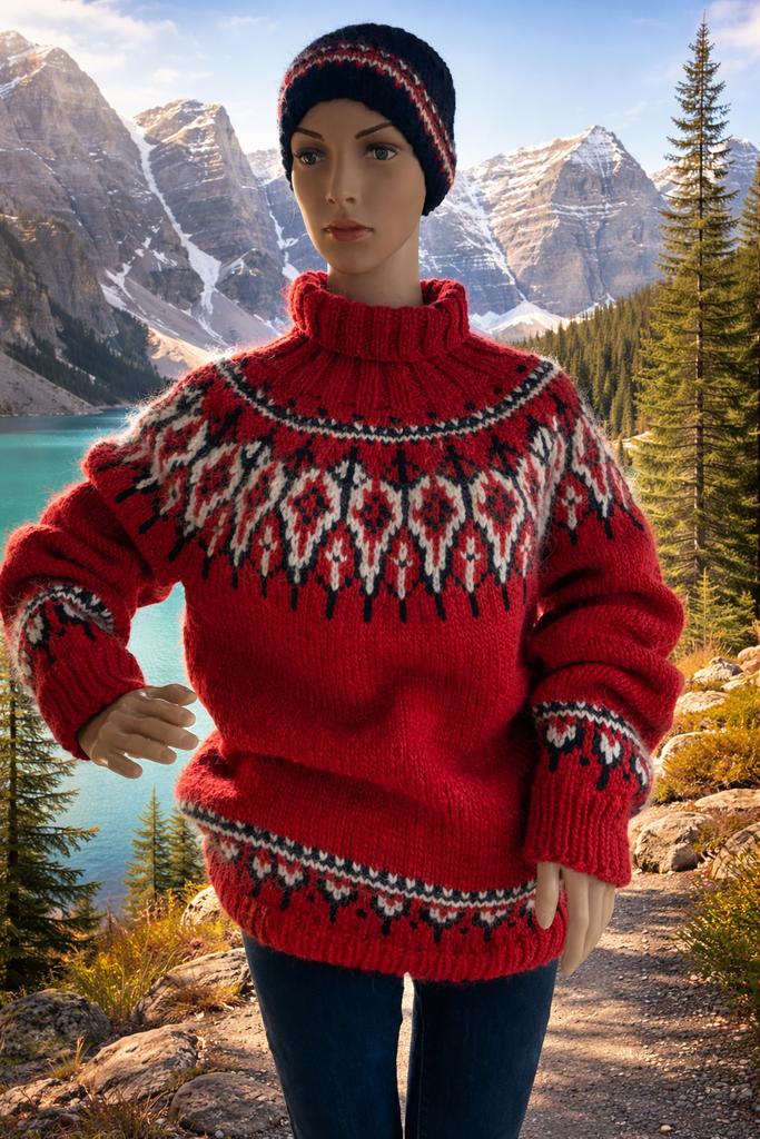 Koud hè, maar niet met deze trui, Ophalen of Verzenden, Nieuw, Maat 38/40 (M), Rood