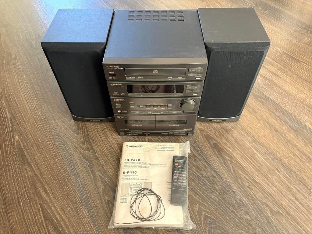 Pioneer Stereoset + Speakers, Audio, Tv en Foto, Stereo-sets, Ophalen, Gebruikt, Tuner of Radio, Pioneer