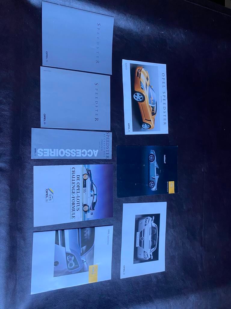 Opel speedster folders, Ophalen of Verzenden, Opel