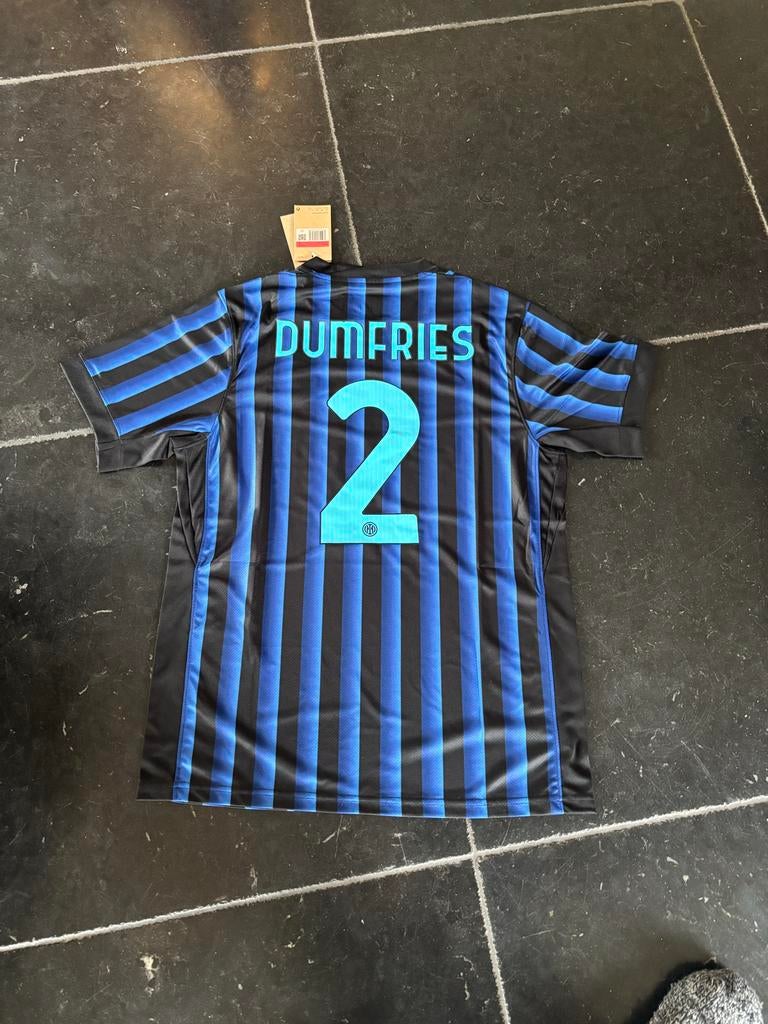 Inter Milan Dumfries shirt 2025/2026 - Maat L, Maat L, Ophalen of Verzenden, Zo goed als nieuw, Shirt