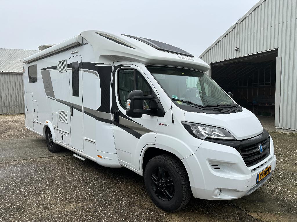 Knaus Sun Ti 700 MEG – Automaat – Enkele Bedden , Caravans en Kamperen, Campers, Automaat, Ringverwarming, Fiat, Diesel