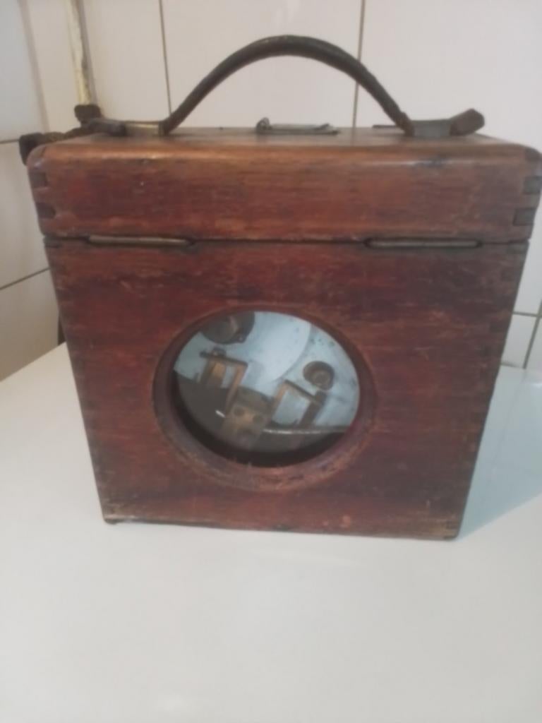 Oude duivenklok zonder sleutel - verzamelobject, Ophalen of Verzenden