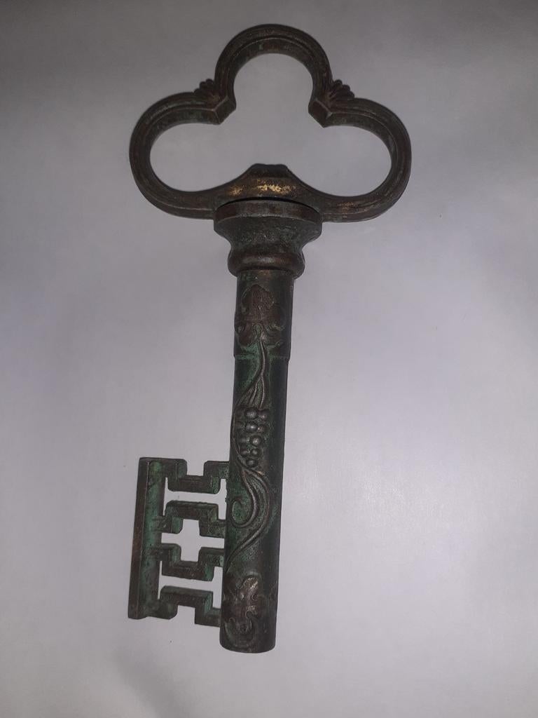 Antieke sleutel / kurkentrekker, Ophalen of Verzenden