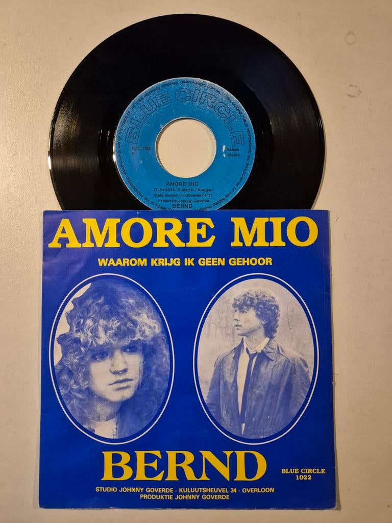 Bernd-Amore mio, 7 inch, Single, Ophalen of Verzenden, Zo goed als nieuw