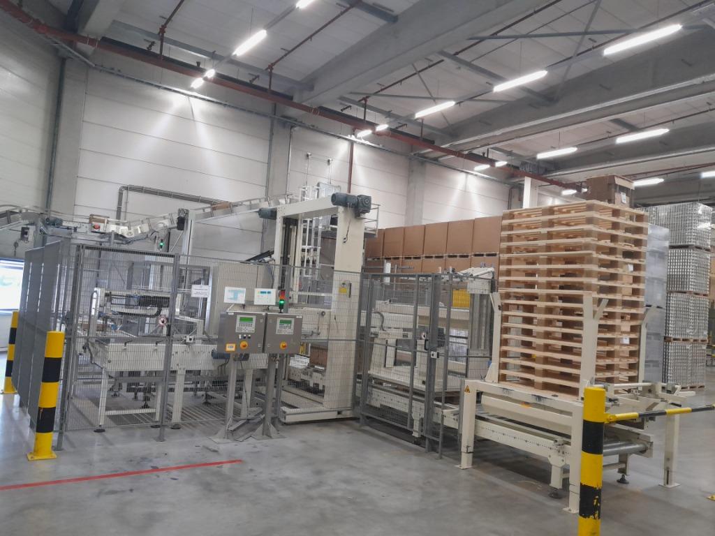 Palletizer Palletiseermachine, Ophalen