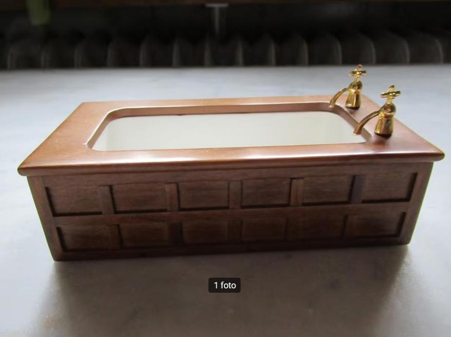 Houten poppen badkuip uit Engeland, Oosterveldweg 15, 7274 DZ, Nieuw, Ophalen of Verzenden, Accessoires