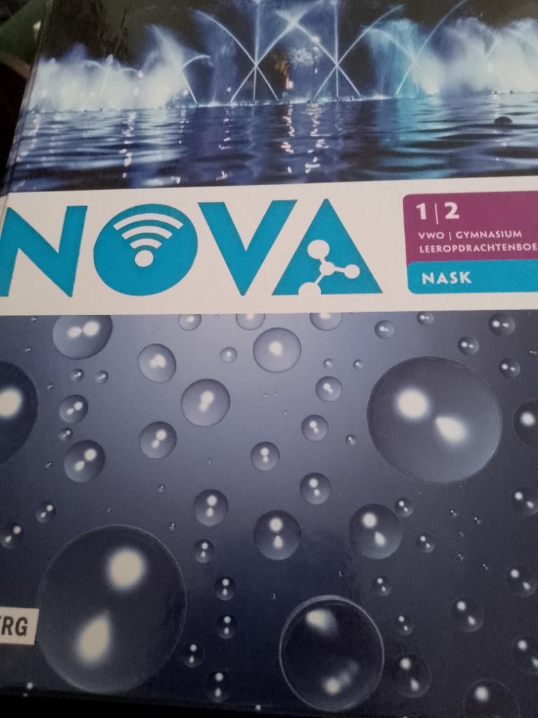 Nova NaSk 1-2 vwo/gymnasium leeropdrachtenboek, Boeken, Ophalen of Verzenden, Gelezen, VWO