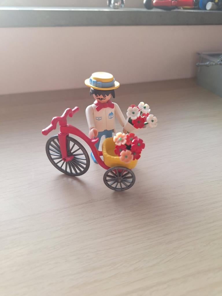 Vintage Playmobil Rosa Bloemenverkoper Set 5400 Compleet, Kinderen en Baby's, Speelgoed | Playmobil, Gebruikt, Ophalen of Verzenden