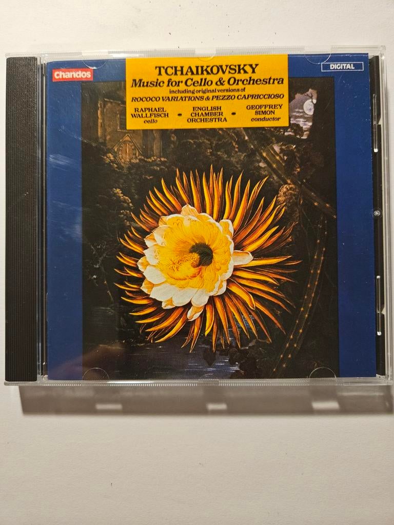 Tchaikovsky - Muziek voor Cello & Orkest - Chandos CD, Ophalen of Verzenden, Romantiek, Zo goed als nieuw, Orkest of Ballet