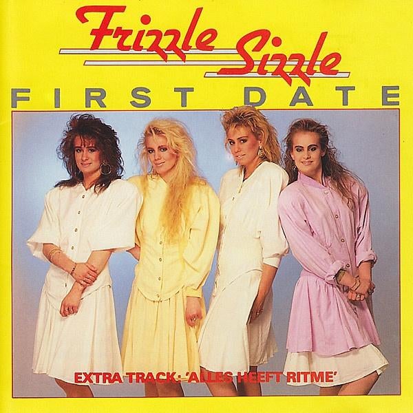 FRIZZLE SIZZLE CD FIRST DATE + ALLES HEEFT RITME, Ophalen of Verzenden, Zo goed als nieuw
