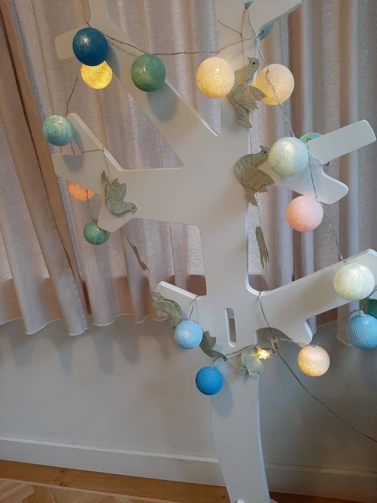 Kinderkapstok of slaapkamerdecoratie kledingboom van woood, Ophalen, Hout, Wandkapstok, Minder dan 100 cm