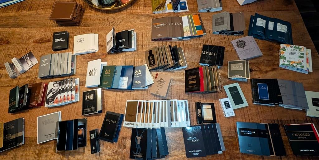 Heren parfum verrassingpakket samples/proefjes/monsters, Ophalen of Verzenden, Nieuw