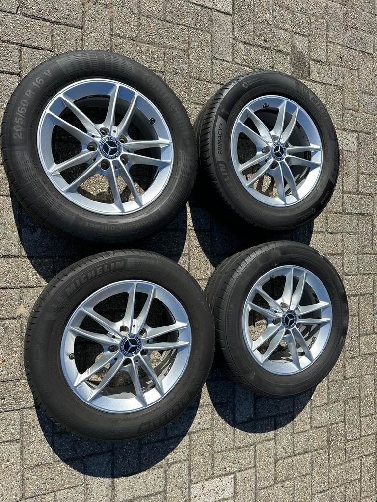 Originele Mercedes a-klasse 205/60/R16 velgen, Ophalen, 16 inch, 205 mm, Zomerbanden