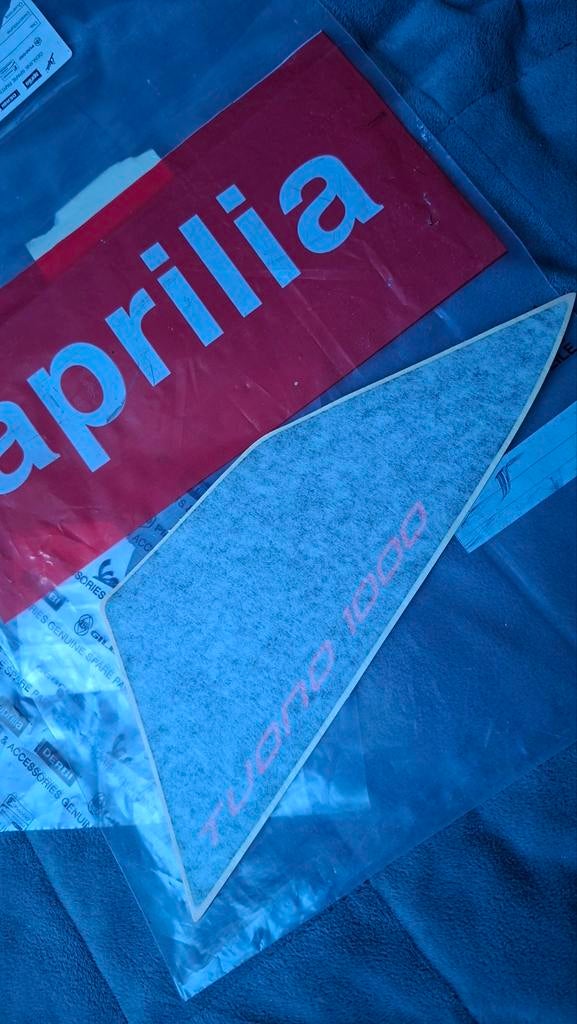 Aprilia tuono 1000r  backseat cover stickers, Ophalen of Verzenden