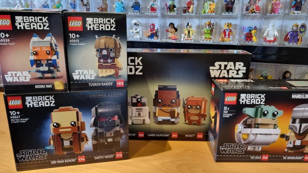 Lego Brickheadz Star Wars 40539 / 40547 / 40615 ea, Ophalen, Nieuw, Complete set, Lego