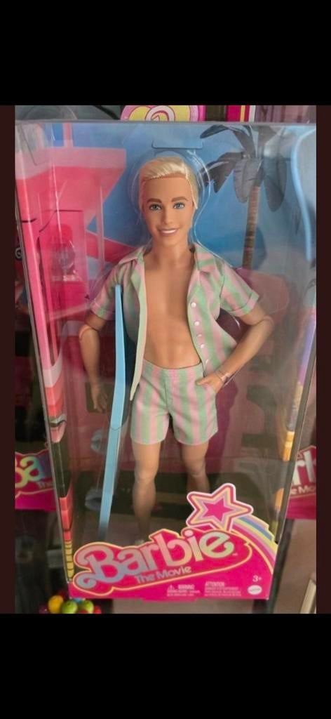 Barbie the movie ken pop - Nieuw in doos!, Ophalen of Verzenden, Nieuw, Pop