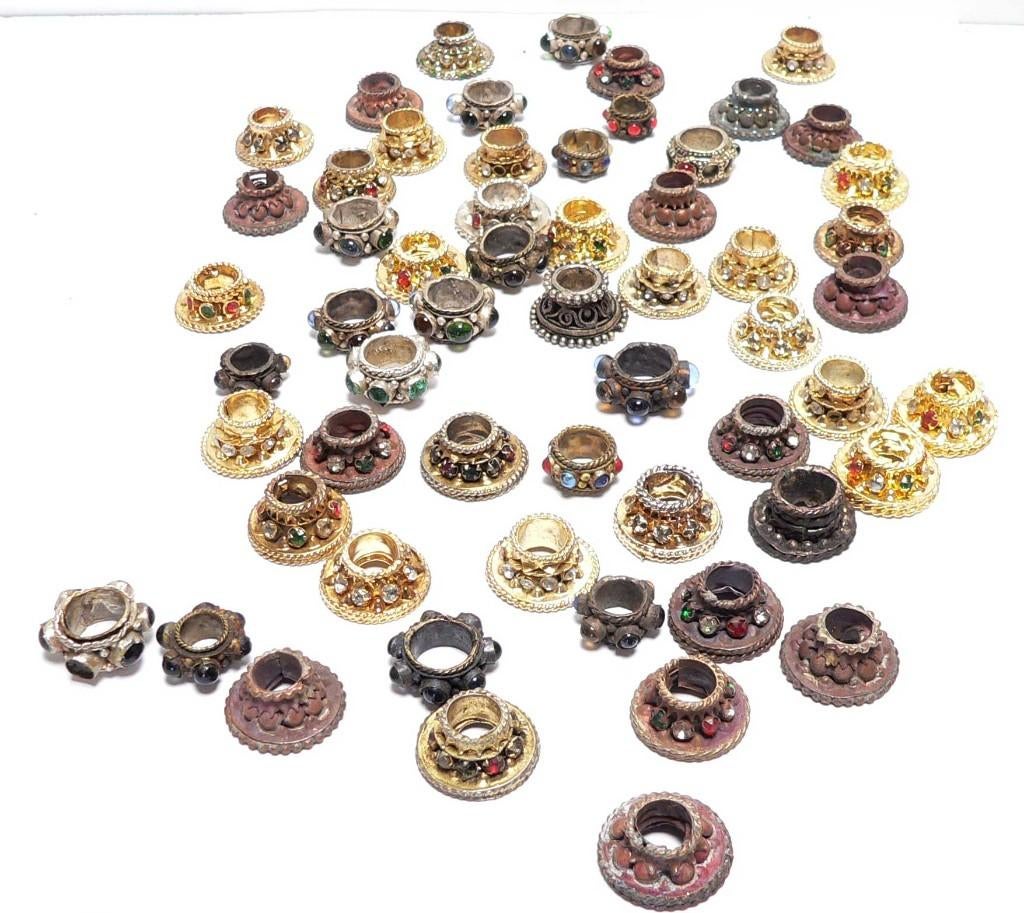 51 MENDAK Keris ring M58 Java Bali Lombok Kris Indonesie, Antiek en Kunst, Kunst | Niet-Westerse kunst, Ophalen of Verzenden