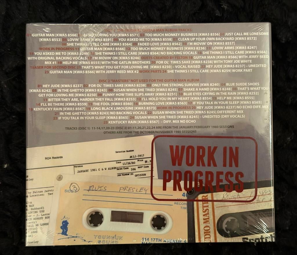 Elvis Presley - Work in Progress - Nieuw geseald, Ophalen of Verzenden, Nieuw in verpakking