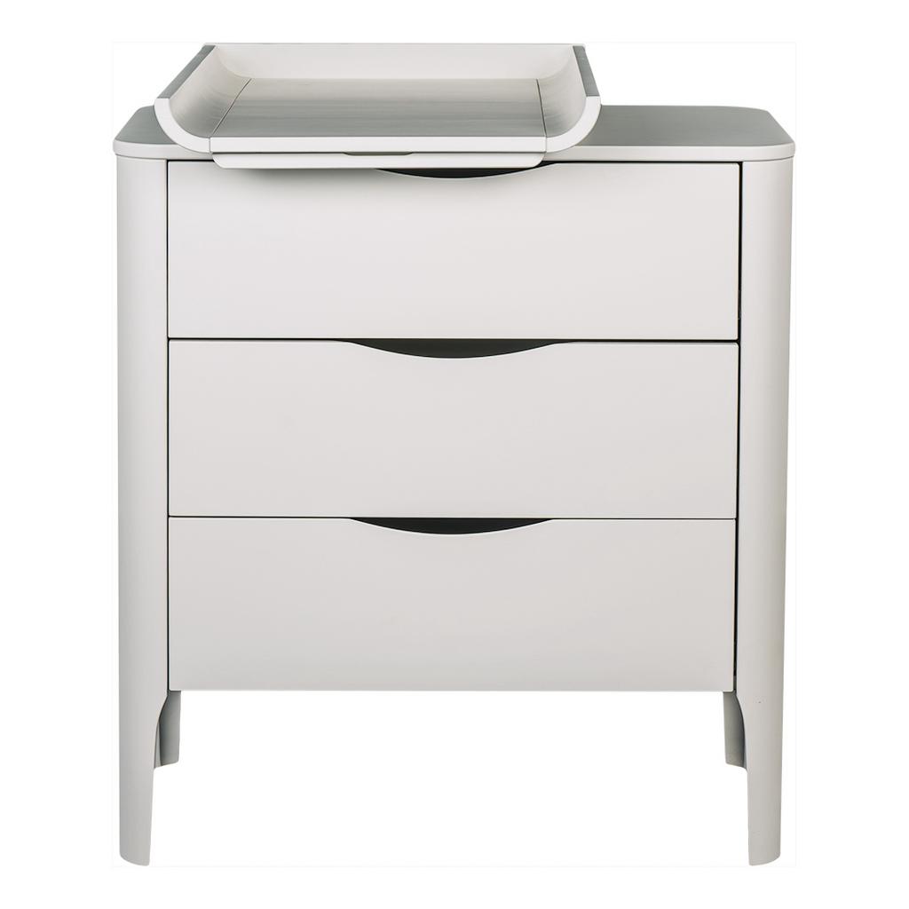 Troll Nursery Commode Wave met verschoon blad, Ophalen, 50 tot 100 cm, Zo goed als nieuw, 3 of 4 laden