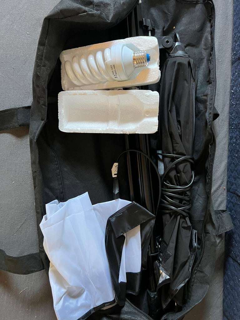 Fotostudio lamp, Ophalen, Zo goed als nieuw, Lamp of Flitsset