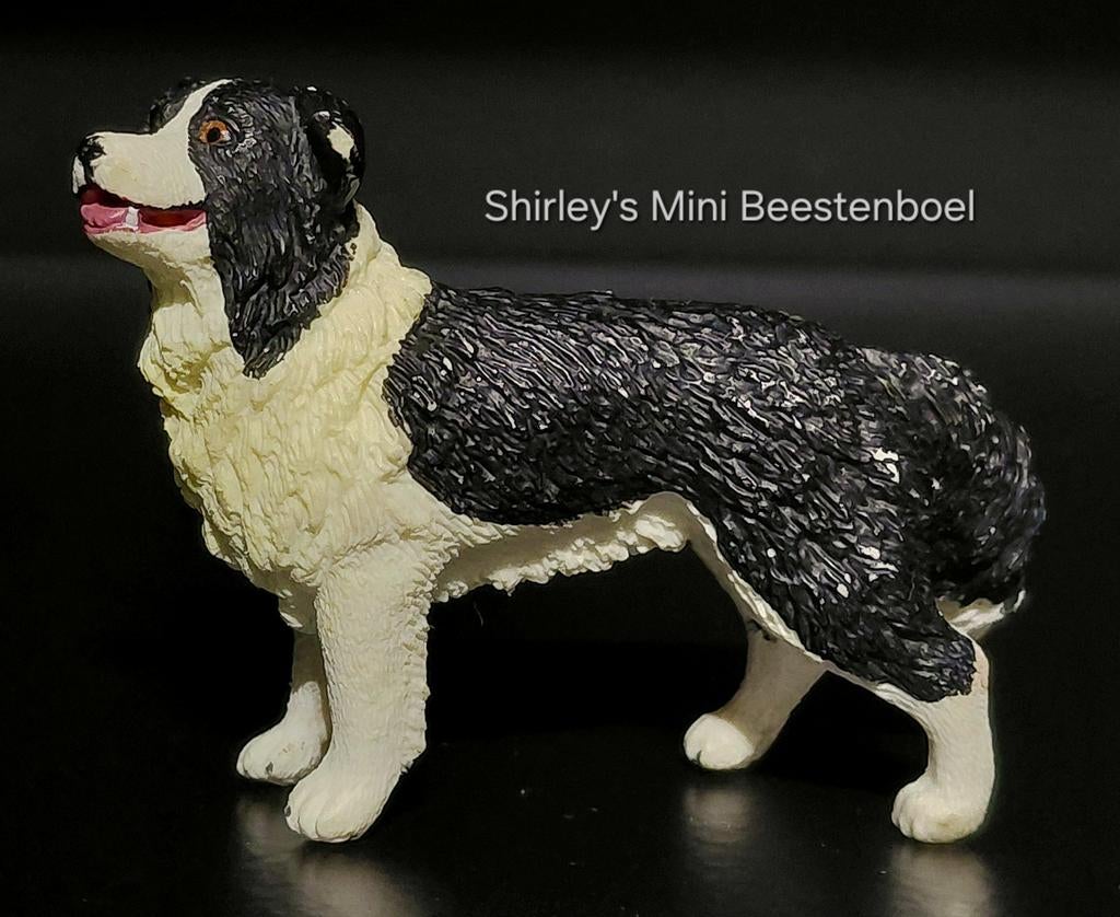 Schleich border collie, Ophalen of Verzenden, Zo goed als nieuw, Hond of Kat, Beeldje of Figuurtje