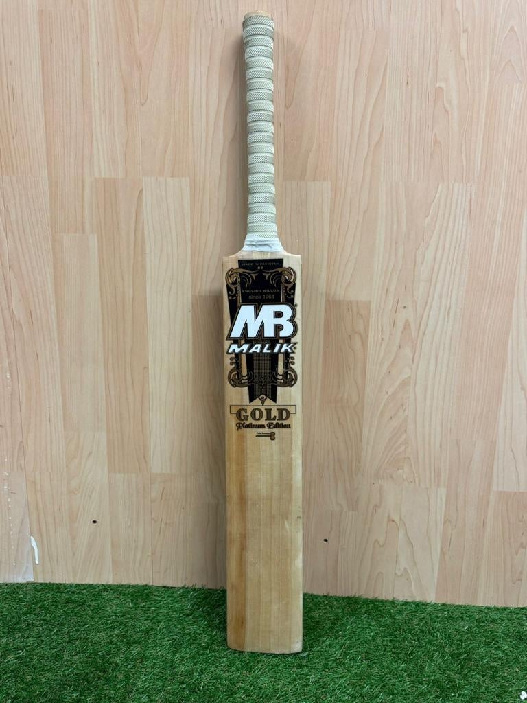 MB Malik Gold Nieuwe Cricket Bat, Ophalen of Verzenden, Nieuw