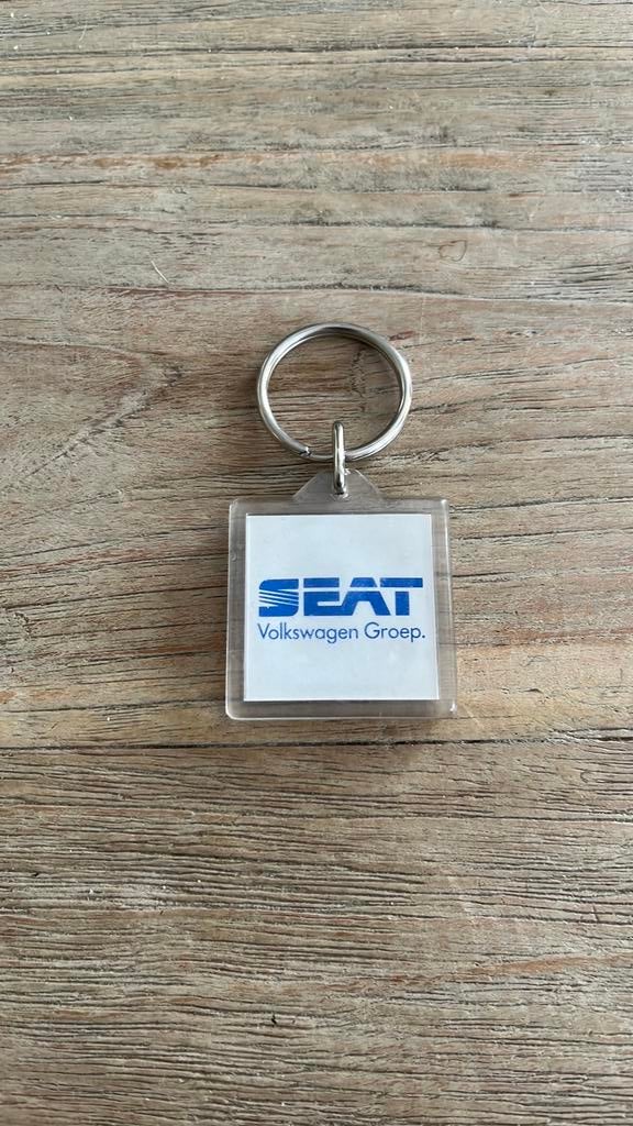 SEAT sleutelhanger, Verzamelen, Sleutelhangers, Ophalen of Verzenden, Zo goed als nieuw
