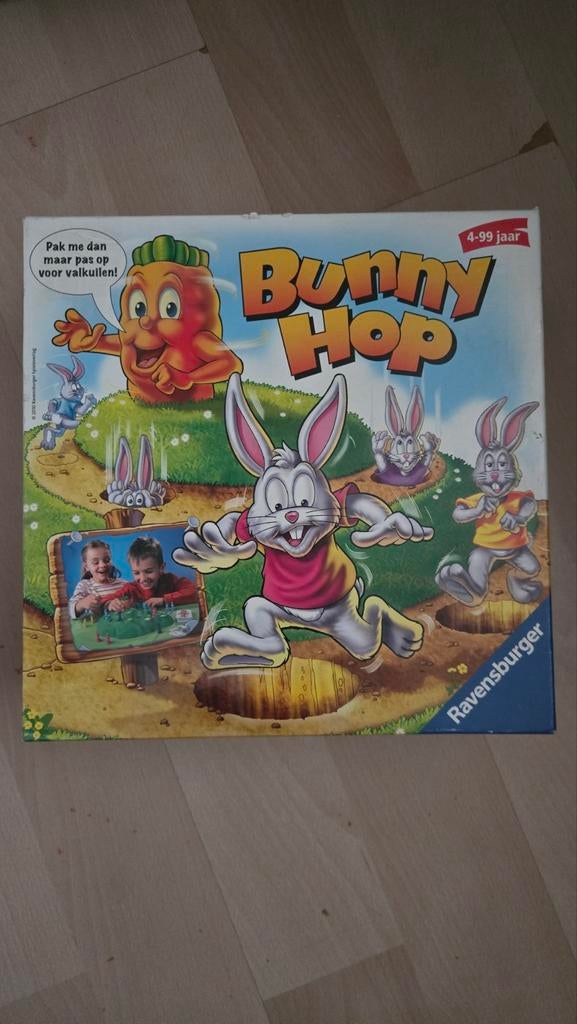 Bunny Hop Bordspel - Ravensburger, Een of twee spelers, Ophalen, Zo goed als nieuw, Ravensburger