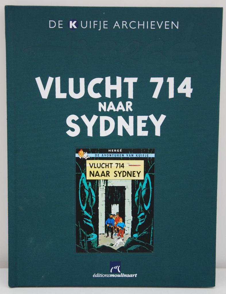 De Kuifje Archieven: Vlucht 714 Naar Sidney, Eén stripboek, Ophalen of Verzenden, Zo goed als nieuw, Hergé