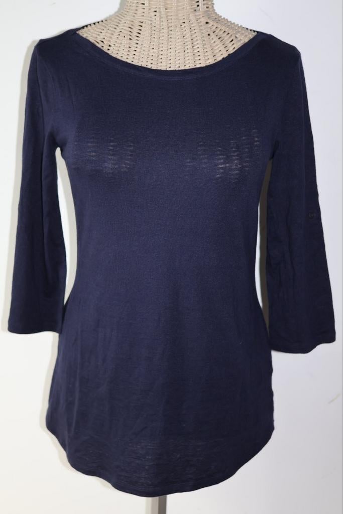 Le Tricot Perugia Truitje Donkerblauw Maat M, Kleding | Dames, Blauw, Ophalen of Verzenden, Lange mouw, Le Tricot Perugia.nl