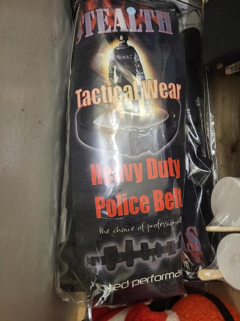 Stealth Heavy Duty Police Belt tijdelijk 1+1, Nieuw, Ophalen of Verzenden, 115 cm of meer, Riem of Ceintuur