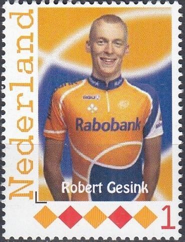 Nederland- Sport- Wielrennen- Rabobank- Robert Gesink- P, Ophalen of Verzenden, Na 1940, Postfris