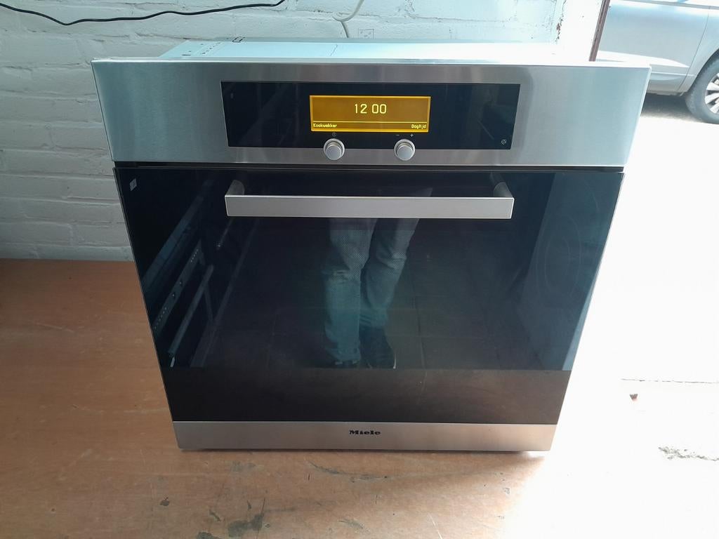 NETTE MIELE 60 CM H4640B HETELUCHT OVEN TE KOOP, Gebruikt, Hete lucht, 60 cm of meer, Ophalen of Verzenden