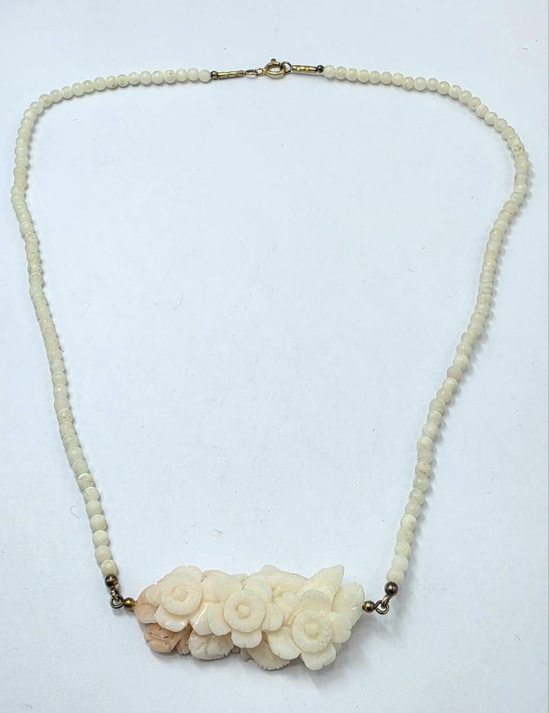 Koraal Ketting met Koraal Bloemen, Verzenden