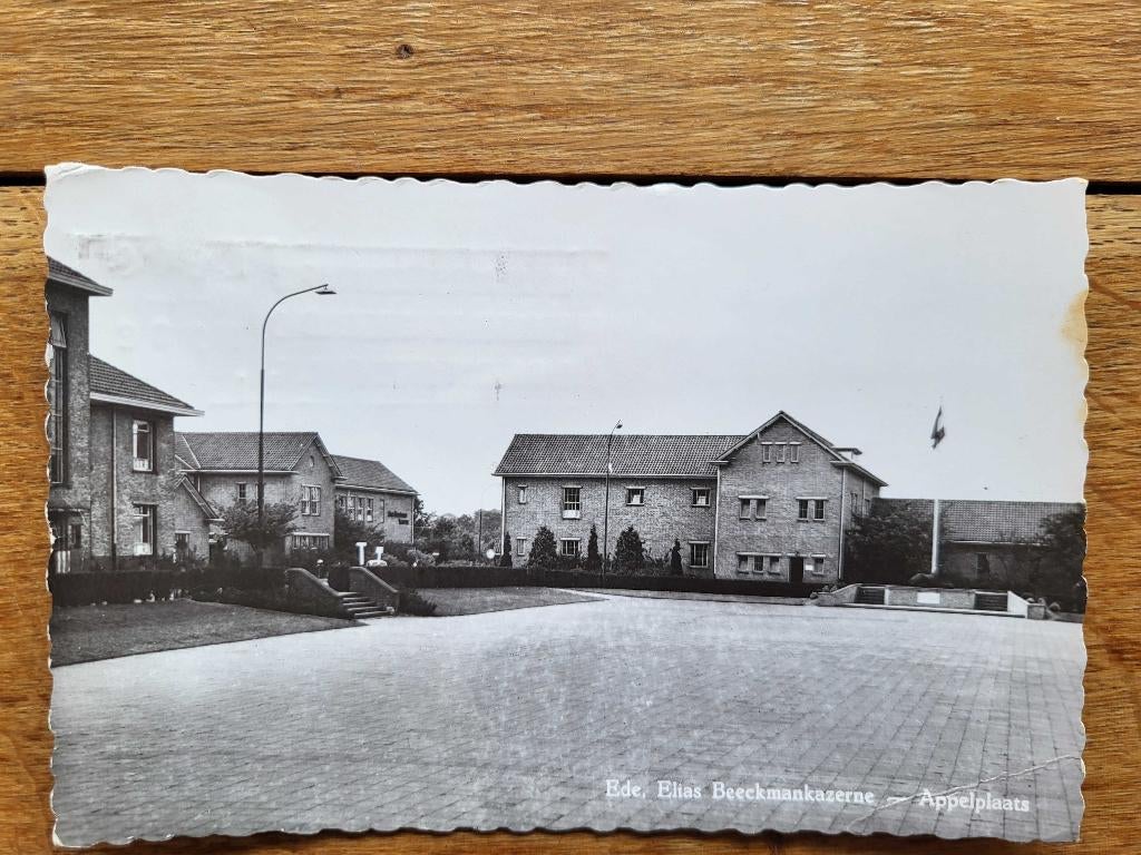 ansicht ELIAS BEECKMAN kazerne EDE (5x), Ophalen of Verzenden, 1960 tot 1980, Gelderland