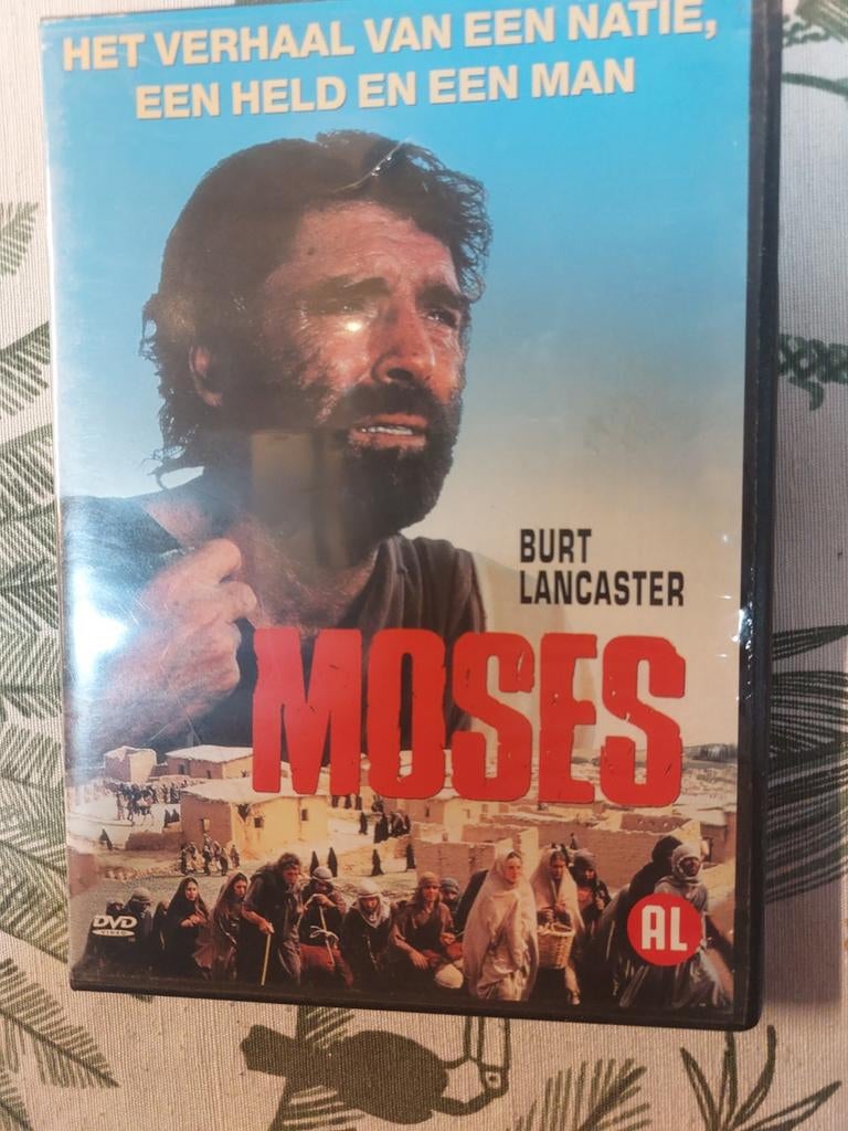 DVD Moses - Burt Lancaster, Alle leeftijden, Ophalen of Verzenden, Zo goed als nieuw, Politiek of Geschiedenis