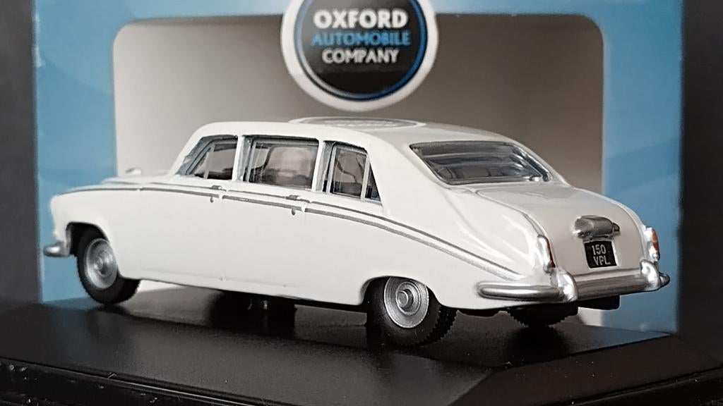 Daimler DS 420 Limousine white 1:76 Oxford Diecast Pol, Info@oxforddiecast.co.uk, Auto, Verzenden, Nieuw