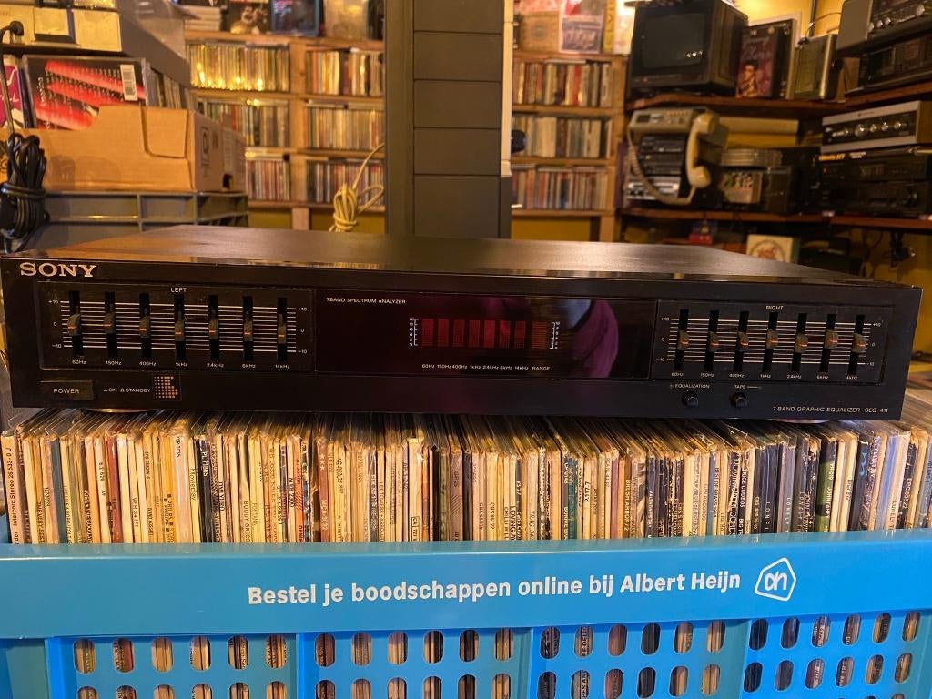 Sony graphic equalizer SEQ 411, -, -, Ophalen of Verzenden, Zo goed als nieuw