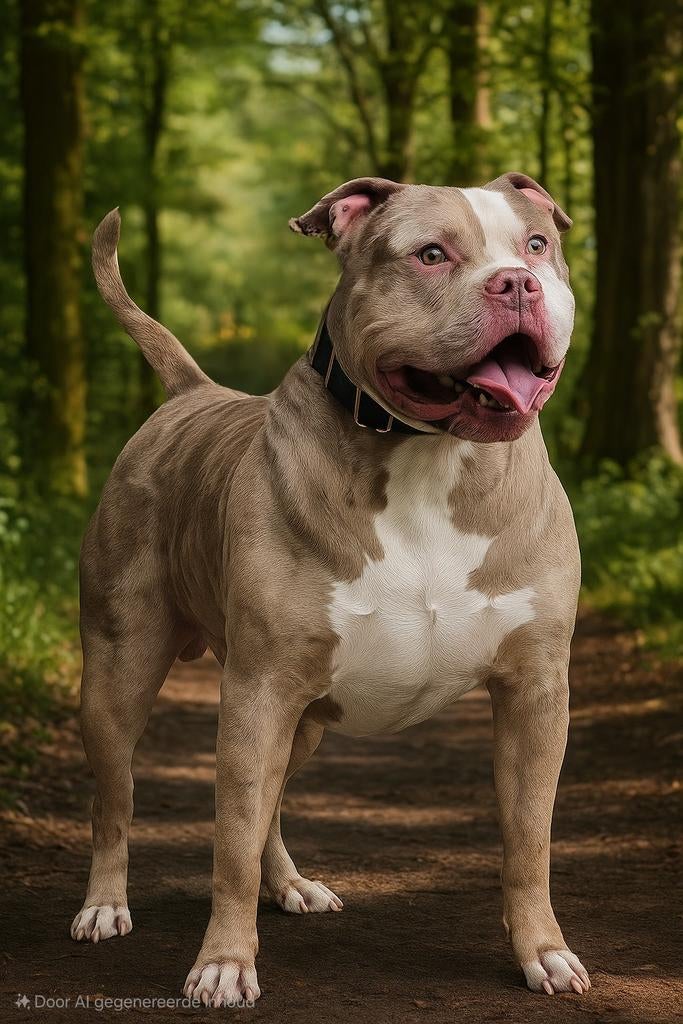 American bully xl merle dekreu, Reu, 1 tot 2 jaar, Parvo, Eén hond