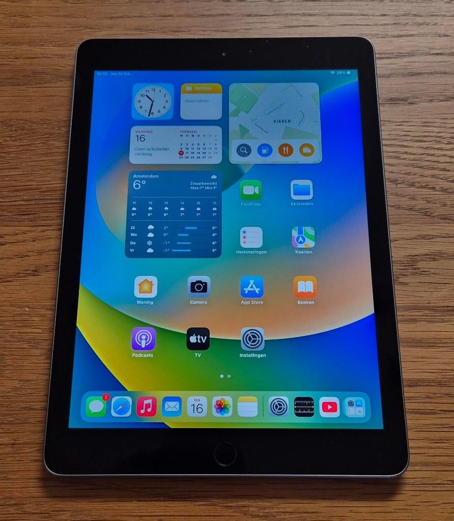 Apple iPad 5e generatie 2017 A1822, 10 inch, Gebruikt, 32 GB, Apple iPad