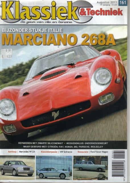 Klassiek & Techniek 161 2011 : Mercedes Benz W124 - Ford, Ophalen of Verzenden, Gelezen, Algemeen