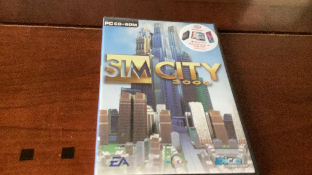 Sim city pc cd rom 3000, Spelcomputers en Games, 1 speler, Ophalen of Verzenden, Zo goed als nieuw, Vanaf 3 jaar