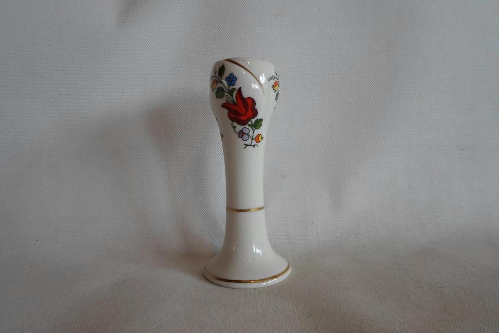 Kalocsa Hungary Vaas + Kandelaar, Antiek en Kunst, Antiek | Porselein, Ophalen of Verzenden