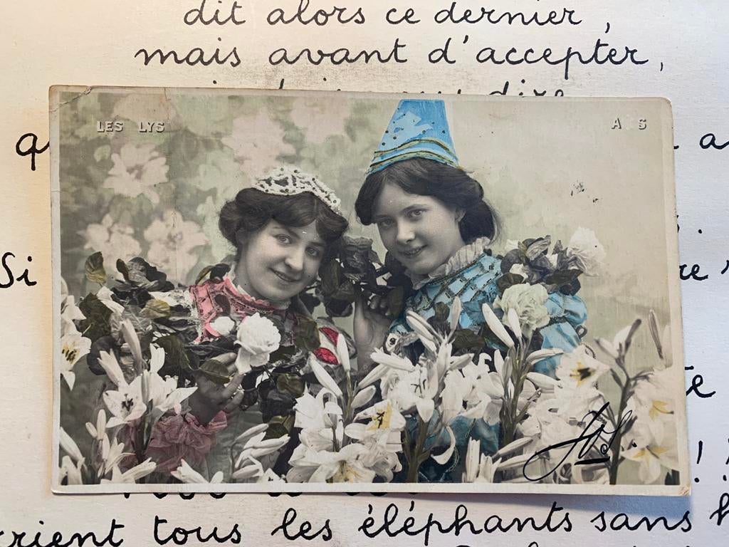 1905 Les Lys - De Lelies (NN), Ophalen of Verzenden, Voor 1920, Gelopen, Overige thema's