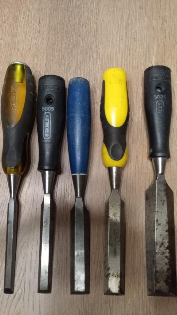 Houtbeitels Stanley, Antiek en Kunst, Antiek | Gereedschap en Instrumenten, Ophalen of Verzenden