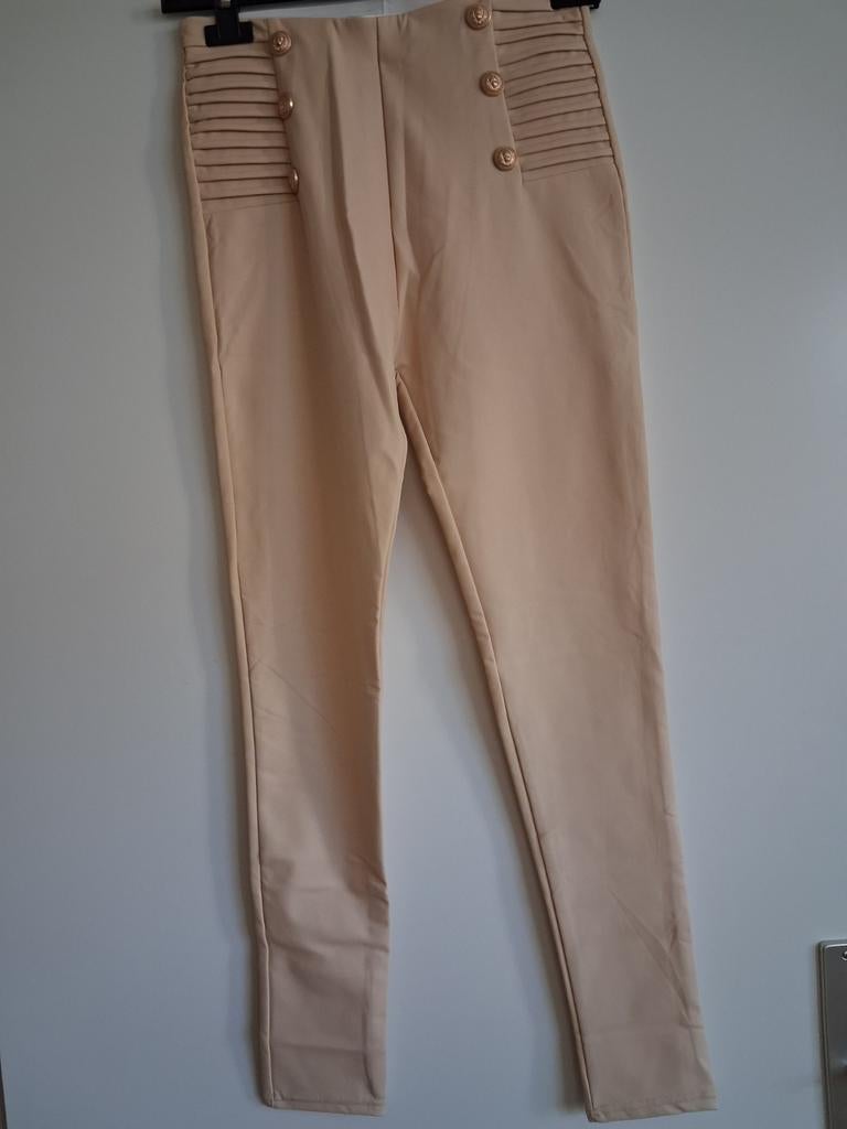 Cherry Koko  legging s/m nieuw, Verzenden, Nieuw, Beige, Lang