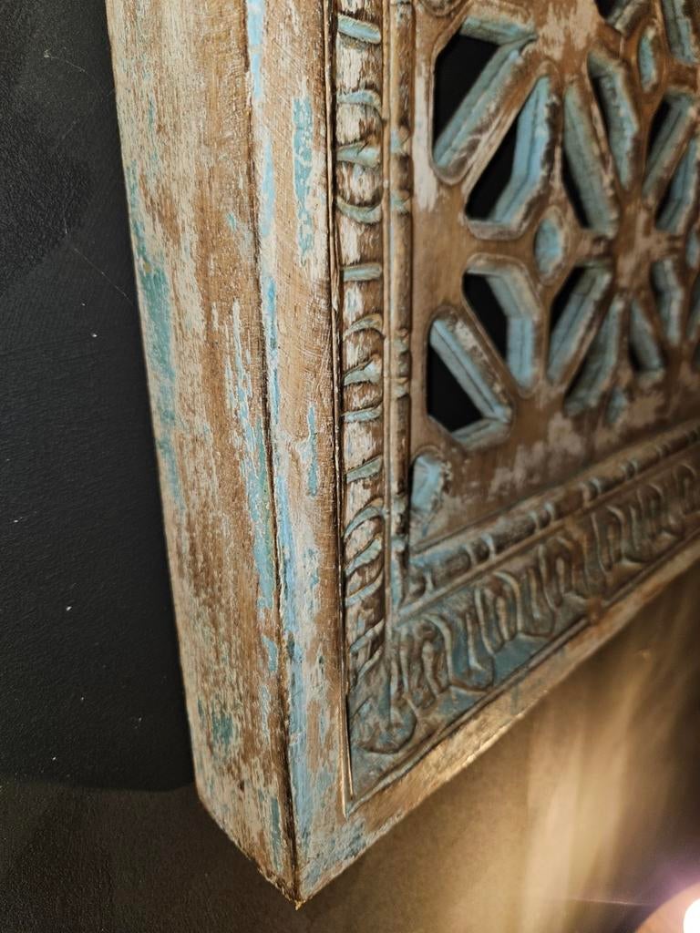 Wandpaneel oud hout zware dikke lijst opruiming, Ophalen of Verzenden, Nieuw