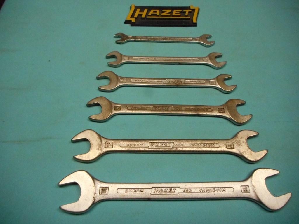 Zes Steeksleutels Hazet No.450, Ophalen of Verzenden, Gebruikt