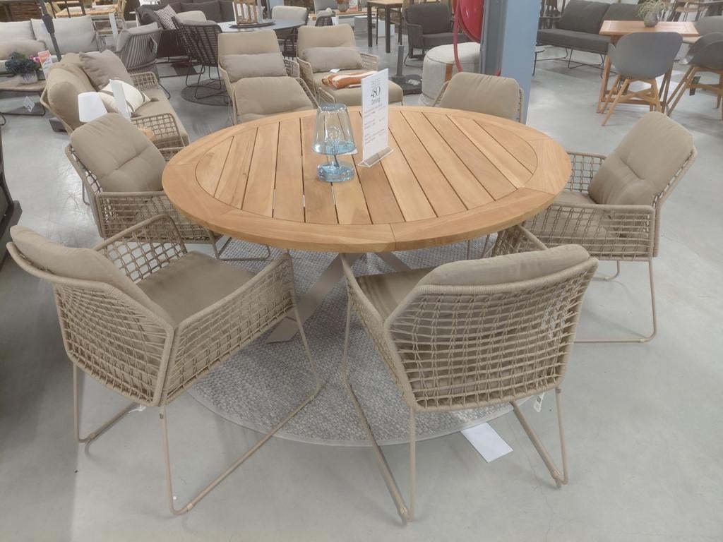 4 Seasons tuinset Latte, Tuin en Terras, Tuinsets en Loungesets, Ophalen of Verzenden, 4seasons, 4seasons, 4seasons