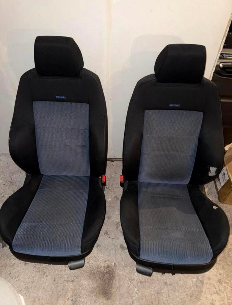 Golf 4 GTI Recaro Stoelenset, Ophalen of Verzenden, Gebruikt, Volkswagen